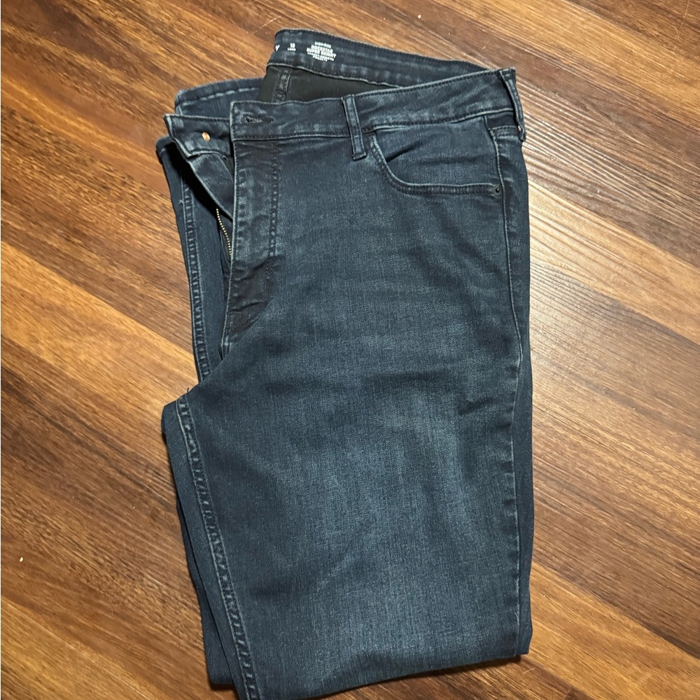 Old Navy Women’s Dark Gray/Blue Skinny Jeans